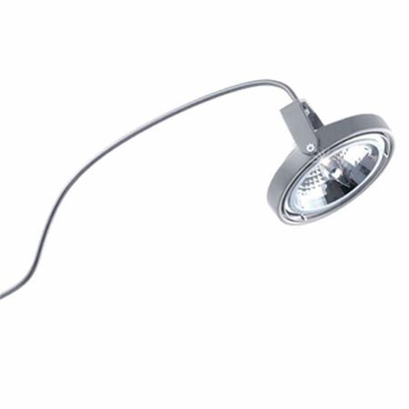 JESCO LIGHTING GROUP Low Voltage Series 153 With 18 in. Steel Arm- Satin Nickel ALFR153-STST